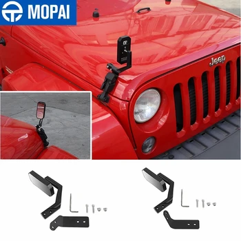 MOPAI Avto Kapuco Blind Spot Ogledalo Vzvratno Pomožne Ogledalo za Jeep Wrangler JK 2007-2017 širokokotni Ogledalo Dodatki