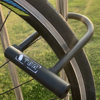 Motorno kolo Bike Zakleni Prenosni Koles Ključavnice U-oblike Anti-theft z Okvirjem Tipke Prenosne Nepremočljiva Kolesarjenje Elementi