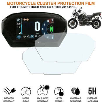 Motorno kolo Grozda na Praske Zaščita Film Screen Protector za Triumph Tiger 1200 XC XR 800 2017-2018