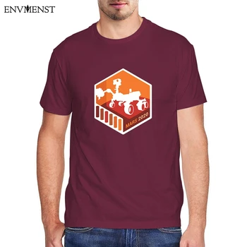 Moška T-Shirt harajuku PROSTOR Mars 2020 Naloga Vztrajnost Rover Znanost Odraslih Tee Prostor Ljubimec Darilo Unisex Majica s kratkimi rokavi moški oblačila