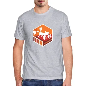 Moška T-Shirt harajuku PROSTOR Mars 2020 Naloga Vztrajnost Rover Znanost Odraslih Tee Prostor Ljubimec Darilo Unisex Majica s kratkimi rokavi moški oblačila