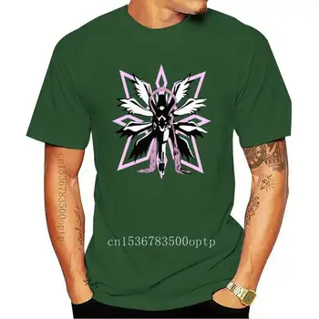 Moške majice Kratek rokav Angewomon Digimon T Shirt O vratu Ženske t-shirt