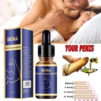Moški Penis Širitve olje Pene Erekcijo Afrodiziak Eterično Olje Zamudo Dick Viagra Rast Zgostitev Masaža, Krema Maziva