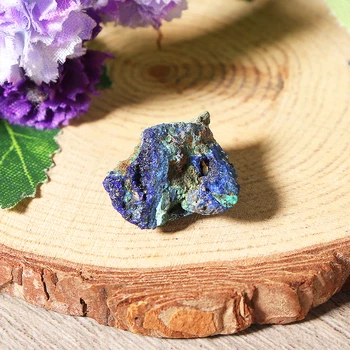 Naravni Azurite Malahit Geode Kristalno Mineralnih Vzorcu Reiki Healing Surovega Kamna Modra Bakrove Rude Za Dom Dekor