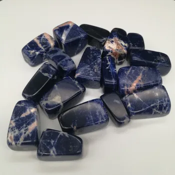 Naravni kamen modra sodalite quartz crystal nezakonitih veliko večino padle kamen reiki healing home dekoracijo za prodajo 5pcs