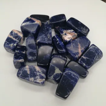 Naravni kamen modra sodalite quartz crystal nezakonitih veliko večino padle kamen reiki healing home dekoracijo za prodajo 5pcs