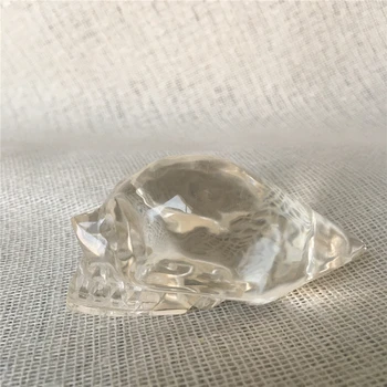 Naravni quartz crystal skull za prodajo Kamni in kristali dom dekoracija dekorativni kristali crania