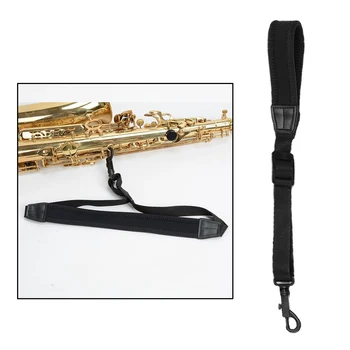 Nastavljiv Alto Tenor Saksofon Klarinet Vratu Traku za Sax Baritonski Rog