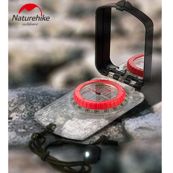 Naturehike Preživetje Kompas Multi-funkcijski Prenosni Kompas S Svetlobo na Prostem Nepremočljiva Kampiranje Potovanja, Oprema za Preživetje