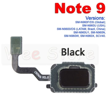 Nazaj Gumb Domov se Dotaknite ID-Ključem Prstnih Senzor Flex Kabel Za Samsung Galaxy Note 4 5 7 8 9 10 20 Lite Plus Ultra