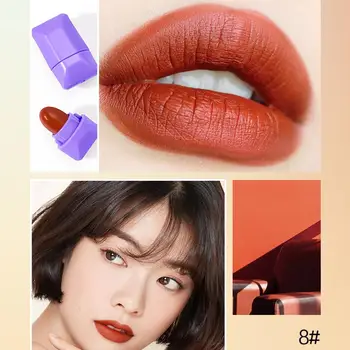 Ni Enostavno, Da Madež Pokal Žamet Mat Ustnice Sijaj dolgotrajno Nastavi Odtenek Kozmetika Šminka za Ustnice korejski Nepremočljiva Ličila E8I4