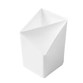 Nordijska Preproste Geometrijske Škatla za Shranjevanje Mizi Pero, Držalo Ličila Organizator Škatla za Shranjevanje 2 Reži za Dom, Organizator Plastično Pero Imetnikom
