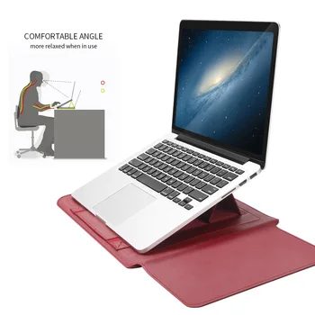 Nov Laptop Rokav za MacBook Air Pro 13 A2289 A2337 A2179 A2338 Vodotesno PU Usnja Nepremočljiva Laptop Torba za MacBook Vrečko