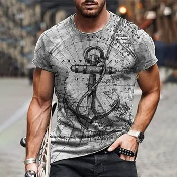 Nov slog vroče prodajo v letu 2021, 3D moška T-shirt, gospod slog oblikovanja, poletje kratkimi rokavi, modi ulične, velika velikost