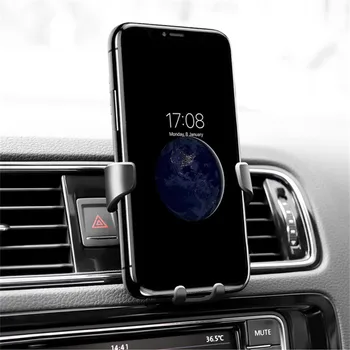 Nov Univerzalni Avto Nosilec za Telefon Zraka Vent Gori pripravljenosti Ni Magnetni Mobilni Telefon, Držalo Za Samsung Xiaomi iPhone