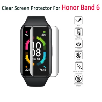 Nov Zaslon Zaščitne Folije Za Huawei Honor 6 Full Screen Protector Jasno Hydrogel Mehko Film Pametno Gledati Dodatki