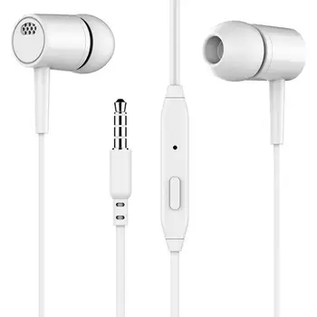 Nova Hitra Dostava Žične Slušalke 3.5 mm za V uho Z Bas Telefonske Slušalke Stereo Slušalke Z Mikrofonom Čepkov Za Vse Telefonske Slušalke