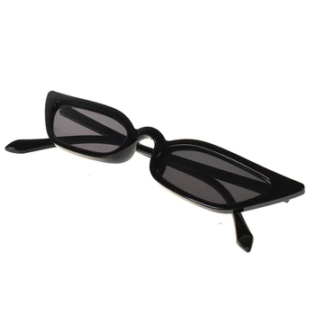 Nova Trendovska sončna očala Ženska človek retro pisane pregledno majhne pisane Mačka Oči očala Hot Prodaja na Debelo