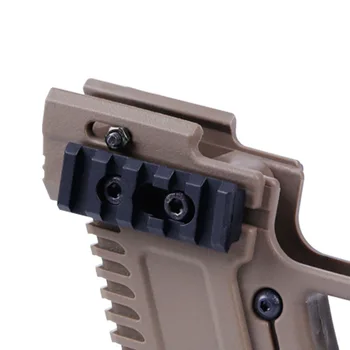 Nova Zunanja Taktično Airsoft Pištolo Karabin Kit Glock Nastavek za CS G17 18 19 Pištolo Pribor obremenitev-na Oprema