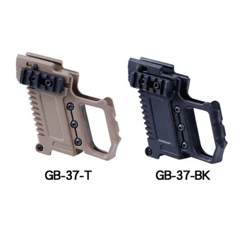 Nova Zunanja Taktično Airsoft Pištolo Karabin Kit Glock Nastavek za CS G17 18 19 Pištolo Pribor obremenitev-na Oprema