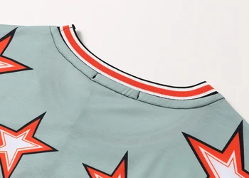 Nove Evropske, Ameriške Moške Retro Palace Splošno Digitalni Tisk T-Shirt za Moške Kratke Rokav Krog Vratu Moda Vrh Tee A28
