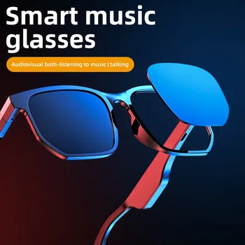 NOVE Pametne Brezžične Bluetooth 5.0 Slušalke Glasbe Očala na Prostem, Kolesarska Očala, Slušalke Športne Slušalke Vgrajen Zvočnik