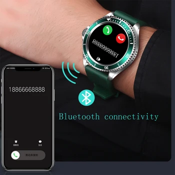Nove PZ-69 Pametno Gledati Moške Bluetooth Klic Indie Glasbe Smartwatch Srčni utrip Fitness Sports Tracker Za IOS Android