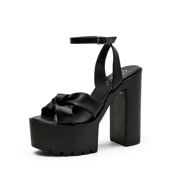 Nove ženske Poletne čevlje Platformo Gladiator Sandali ženske bele Dame sandali, Čevlji za Ženske Klini Visokih Petah Poletni Sandali