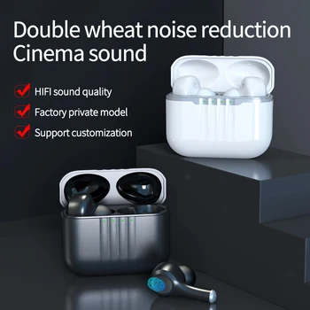 Novi Bluetooth 5.2 Slušalke z Mikrofonom Gaming Slušalke Brezžične šumov Slušalke Stereo Šport Nepremočljiva Čepkov