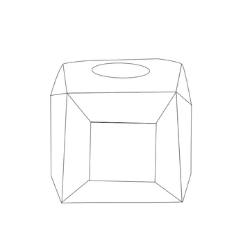 NOVI Kvadrat-obliko Kristalne Kroglice Svetlo roza AB 100pc 2 mm Avstrija Čar Crystal Cube Svoboden Distančnik Kroglice za Nakit, zaradi Česar C-1
