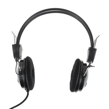 Novo 3,5 mm Slušalke Slušalke Slušalke Z Miniphone Mic Nastavljiv naglavni Trak Za Računalnik Prenosnik Namizni Slušalke Slušalke