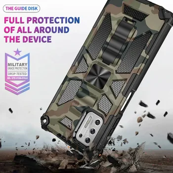 Novo Ohišje za Motorola Moto G100 G30 G Pisalo 5 G G Play 2021 G MOČI Prikrivanje Oklep Nosilec Težka Zaščita Telefona Primeru Zajema