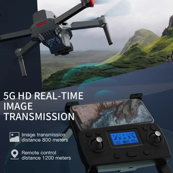 Novo SG907 MAX PRO Profesionalni GPS Brnenje S 6K 3-Osni Gimbal Fotoaparat Brushless Motor WiFi FPV RC Dron Quadcopter PK SG906 Pro2