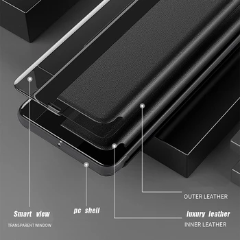 Novo Usnja Flip Case za Huawei Y5P Y7P Y7A P Smart Ž 2020 2021 Kritje za Čast 9A 9C 9S 9X Premium 20 10X Lite 20S