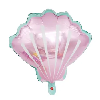 Ocean temo balon shell aluminum film balon otroška igrača rojstni dan soba dekoracijo balon na debelo