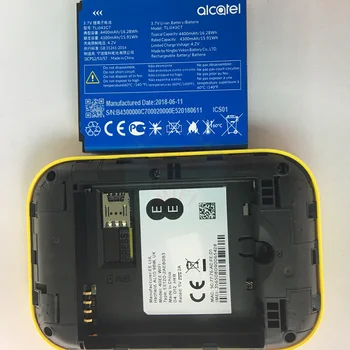 Odklenjena Alcatel EE120 Prenosni 4300mAh Baterijo, usb power bank wifi usmerjevalnik 4g Cat12 600Mbps 4g lte žep wifi usmerjevalnik kartice sim
