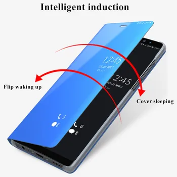 Ogledalo Flip Usnjena torbica Za Huawei P30 P20 P10 Mate 20 10 Lite Pro Y5 6Y II Y7 2019 Čast 8X 8 9 10 Telefon Primeru zajema