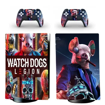 Oglejte si Psi PS5 Digital Edition Kože Nalepke Nalepke Kritje za PlayStation 5 Konzolo in Krmilniki PS5 Kože Nalepke Nalepke Vinyl