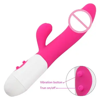 OLO Ženske G-Spot Stimulator nestrupeno Nepremočljiva Ženski Vibrator, Vibrator iz Silikona, Vagine, Klitoris Analni Massager Parov Seks Igrače
