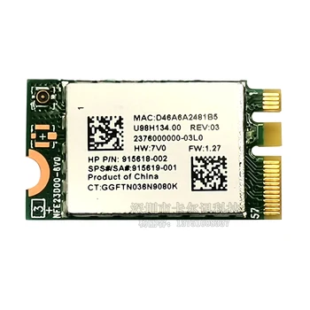 Omrežna Kartica Realtek RTL8723DE 300M NGFF M. 2 Za Bluetooth 4.0 Brezžična kartica za DELL HP Samsung, Acer SPS 915619-001 915618-002