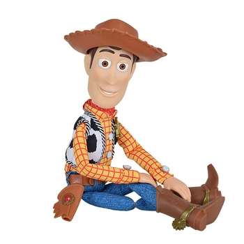 Original 40 CM Disney Pixar Toy Story 3 4 Govorimo Woody Jessie figuric Lutka Krpo Kavboj Model Lutka Omejeno Zbirko Igrač