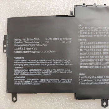 Original C31N1811 Laptop Baterija Za Asus ZenBook 14 UX433FA UX433FN U4300FN U4300FA RX433FN A5045T A5085T A5128R A5178R A5021T