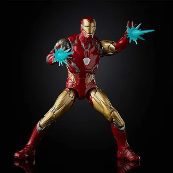 Original Hasbro Marvel Legende Endgame Serije Iron Man Mark1 Zbirka Anime Figuric Model Darilo Za Rojstni Dan Za Odrasle Otroci Igrače
