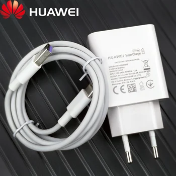 Original Huawei Mate 30 Pro SuperFast Polnilnik Hitri Tip-c kabel 5A EU adapter Za Mate 40 20 10 9 P30 Pro P20 P10 V20