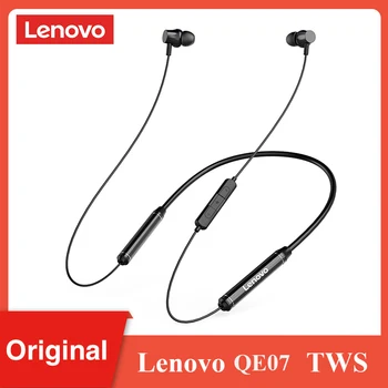 Original Lenovo Brezžična TWS Slušalke Šport Slušalka šumov z Mic Magnetni Neckband Handfree Slušalke