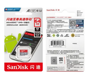 Original SanDisk Micro SD Kartico 128GB 32GB 64GB 16GB Ultra TF kartice Razred 10 Pomnilniške Kartice Flash Kartice microSD mini card za Telefon