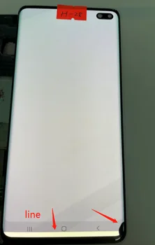 Original Super AMOLED Zaslon Za Samsung Galaxy S10+ S10 Plus SM-G9750F Črnih točk na Zaslonu Lcd, Zaslon na Dotik, Računalnike