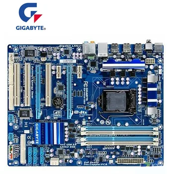 Originalne matične plošče za Gigabyte GA-P55A-UD3 mainboard LGA 1156 DDR3 16 GB Za I5, I7 CPU P55A-UD3 P55 uporablja Desktop motherboard