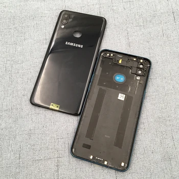 Originalni Samsung Galaxy A10S Hrbtni Pokrovček Baterije Plastično Ohišje Primeru Zadnja Vrata Zamenjava Zadeva & Objektiv Kamere Za Galaxy A107F