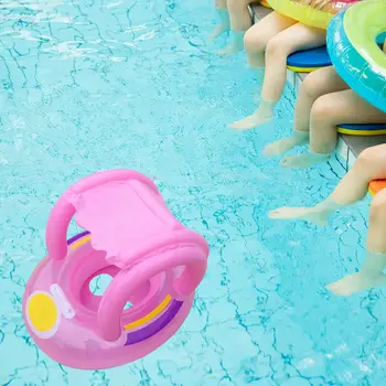 Otroci, ki Psa Napihljiv Plavalni Obroč Babyfloat Poletje Bazen Dodatki Varnost in Bazen za Otroke Napihljive Boje Baby Float